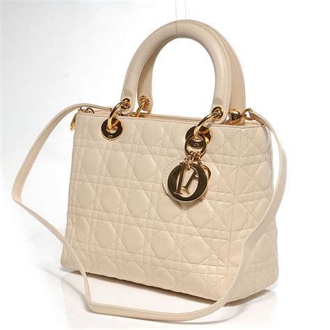 lady dior beige medium